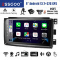 9'' Carplay Autoradio Android 13 GPS DVR MIC KAM Für Benz Smart Fortwo 451 05-10