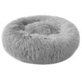 Festnight  Bed Dog Bed Soft Plush Round  Bed Warming Washable Round C5K2