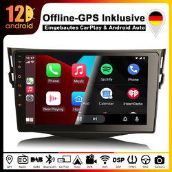 64GB 8-Kern CarPlay Autoradio GPS DAB+ BT OBD 4G WiFi SWC für Toyota RAV 4 III