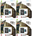 Kingston MicroSD Karte Speicherkarte Canvas GO! Plus 64GB 128GB 256GB 512GB