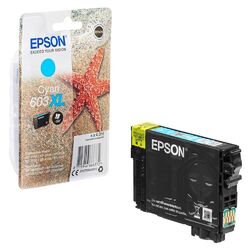 Original Druckerpatrone Epson 603 XL cyan T03A2 blau Ink 4 ml Seestern