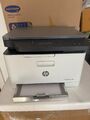 HP Color MFP 178 nwg WLAN-Laser-Multifunktionsdrucker - fast Neu, 4 neue Toner