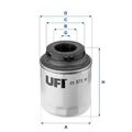 UFI Ölfilter 23.573.00 für Audi Skoda VW Seat A3 + Cabrio + Sportback + 06-22