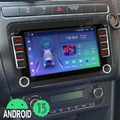 7" 2+32G Autoradio Android 13 Carplay GPS Navi 2 DIN Für VW GOLF 5 6 Passat Polo