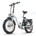 E Mountainbike 7-Gang Elektrofahrrad 20 Zoll 48V Pedelec Fatbike Trekking E-bike