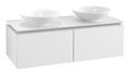 Villeroy & Boch Legato Waschbeckenunterschrank für 2 Becken 2 Auszüge 1200 x...