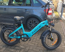 E-MTB 20 Zoll E Bike 500W Elektrofahrrad 500W S-Pedelec Baolujie