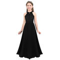 Kinder Mädchen Chiffon Kleid Abendkleid Cocktailkleider Ballkleider Spitzenkleid