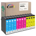 Druckerpatronen für Epson 502XL XP-5100 5105 5155 5150 5115 WF-2860DWF WF2865DWF