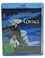 Contact (1997) Blu-ray  Jodie Foster, M. McConaughey |Film Klassiker| 🔥Sehr Gut