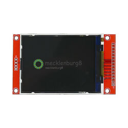 5V/3.3V 2.8" SPI TFT LCD ILI9341 240x320 Serial Port Module PCB Adapter Micro SD