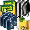 MANN INSPEKTIONSPAKET passend für BMW X5 E70 X6 30 40d+7L ORIGINAL 5W-30 MOTORÖL