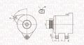 MAGNETI MARELLI LICHTMASCHINE GENERATOR 120A passend für AUDI A4 A6 SKODA