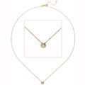 JOBO  "53643" Collier Kette mit Anhänger 333 Gold Gelbgold 1 Zirkonia 45 cm