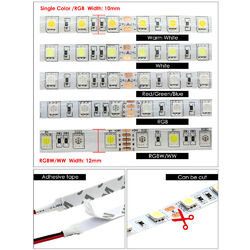 24V LED Stripe Streifen 5050SMD RGB RGBW RGBCCT 4in1 5in1 Leiste Licht 5M 10/20M