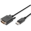 ASSMANN Adapterkabel DisplayPort 1.1a DVI-D 24+1 M/M digital Full HD Dual Link 2