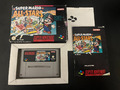 SNES Spiel Super Nintendo PAL - Super Mario All Stars Original OVP und Anleitung