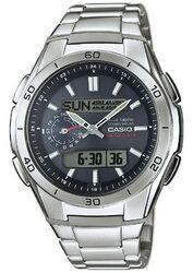 Casio Herrenarmbanduhr Funk Funkchronograph WVA-M650D-1AER 44mm