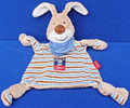 SIGIKID SEMMEL BUNNY HASE SCHMUSETUCH KUSCHELTUCH COMFORTER RABBIT