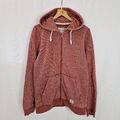 Jack&Jones Kapuzen Pullover Gr. M Herren Jacke Rot Meliert Kapuze Sommer