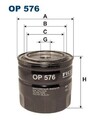 FILTRON Filter, Arbeitshydraulik OP 576 für GLAS SEAT