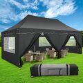 3x6 m Pavillon Faltpavillon Wasserdicht Pavillion Partyzelt Gartenzelt Anti-UV