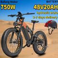 Lankeleisi RV800 Plus E-MTB 26Zoll E Mountainbike Elektrofahrrad 750W 20AH Ebike