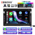 64G Carplay Autoradio Android 13 GPS Cam Für VW Golf 4 Polo 9N Sharan Passat B5