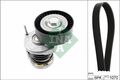 Keilrippenriemensatz INA 529047510 für VW Passat CC Golf VI