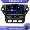 9"Android 12 Autoradio GPS SAT Navi DAB Carplay BT For Ford Mondeo MK4 2011-2013