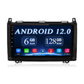 Android 12 Autoradio GPS Mercedes A/B Klasse W169 W245 Sprinter Viano Crafter BT