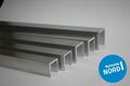 Aluminium U-Profil aus AlMgSi0,5 Alu Aluprofil U Profil Modellbau