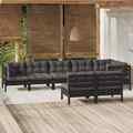 Garten Lounge Set Gartenmöbel Sofa Sitzgruppe 8-tlg. Kiefer Massivholz vidaXL