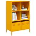 Highboard Kommode Sideboard Schrank Anrichte Beistellschrank Stahlschrank vidaXL