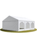 6x6m PVC Partyzelt Bierzelt Zelt Gartenzelt Festzelt Pavillon weiß NEU