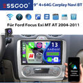 Android 13 Autoradio 4+64G Für Ford Focus MK2 MK II 2004-2011 GPS Navi WIFI Kam