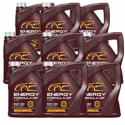 9x4 Liter MANNOL ENERGY 5W-30 FORMULA OP Motoröl API SN Plus ACEA C3 C2