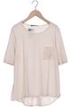 RENE LEZARD T-Shirt Damen Shirt Kurzärmliges Oberteil Gr. XL Beige #03bkmpi