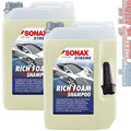 2x Sonax XTREME Richfoam Shampoo 5L Aktivschaum intensiv schmutzlösender Schaum