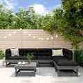 Rantry 7-TLG. Gartenlounge Set Gartensofa Gartenmöbel Set Sitzgruppe  Sofa G8Z9