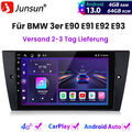 Für BMW 3er E90 E91 E92 E93 Carplay Autoradio 4+64GB V1PRO GPS NAVI BT SWC DAB+