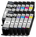 12x XXL DRUCKER PATRONEN für CANON PIXMA TS705 TS6250 TS6251 TS8252 TS 8351 Set