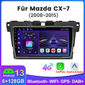 6+128G Android 13 Autoradio Für Mazda CX-7 2008-2015 GPS Navi RDS SWC Carplay BT