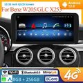 8+256G Carplay 10.33"Für Benz C-Class W205 GLC X253 8Kern Autoradio GPS Navi DSP