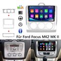 2+32GB Android 13 Autoradio GPS Navi WIFI BT für Ford Focus MK2 MK II 2004-2011