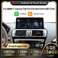 Für BMW F20 F21 F23 Autoradio DAB+ 4G Android 13 8+256GB Carplay GPS Navi RDS DE