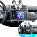 32G Android 13 Für Smart Fortwo 451 2010-2015 Autoradio GPS Navi Bluetooth RDS