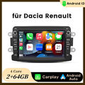 Android 13 Autoradio Für Renault Dacia Duster Sandero Lada DAB SWC Carplay 2+64G