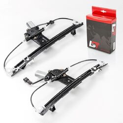 2x Elektrischer Fensterheber mit Motor Set vorne links rechts für FIAT DOBLO 119
