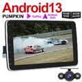 Pumpkin 1 DIN 10.1" Android 13 Autoradio GPS Navi DAB+ Bluetooth 4GB 64GB+Kamera